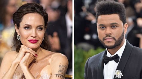 Angelina Jolie And The Weeknd Were Spotted Having Dinner Together But