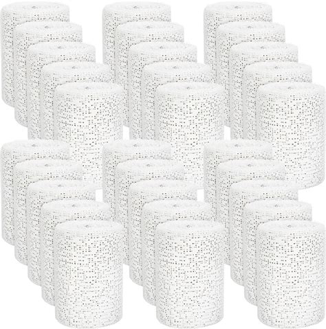 30 Pack Plaster Cloth Gauze Bandages Roll Bulk Plaster Strips For Belly Casting And Hobby Craft