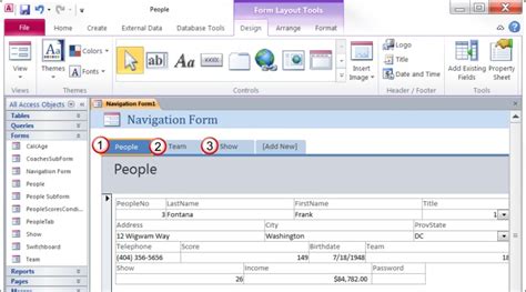 Really Like The Layout Of This Access Form Tool Design Layout Access