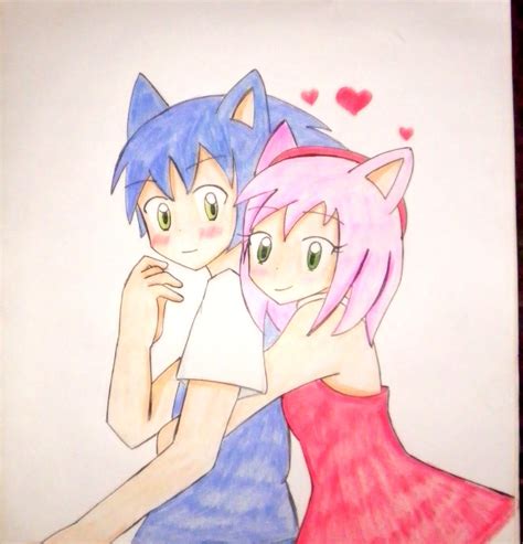 Sonic Y Amy Anime By Kary22 On Deviantart