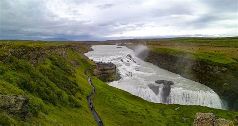 Island Der Gullfoss Wasserfall My Favorite Place