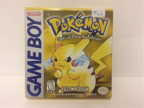 Game Boy Advance Pokemon Special Pikachu Edition Video Game