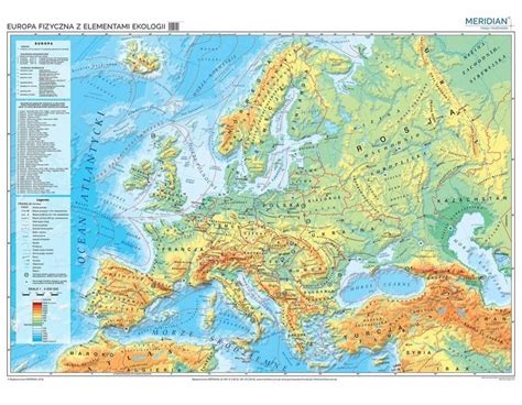 Mapa Fizyczna Europy Rysunek Z Opisami Porn Sex Picture