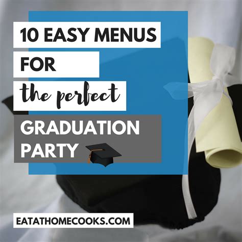 Backyard barbecues are a long standing graduation party classic for a reason. 10 Graduation Party Menus Plus Desserts and Snacks! - Eat at Home