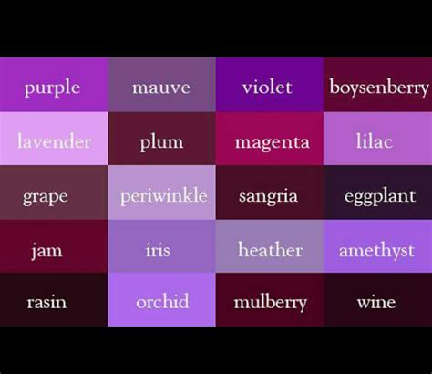 Deep Purple Color Name