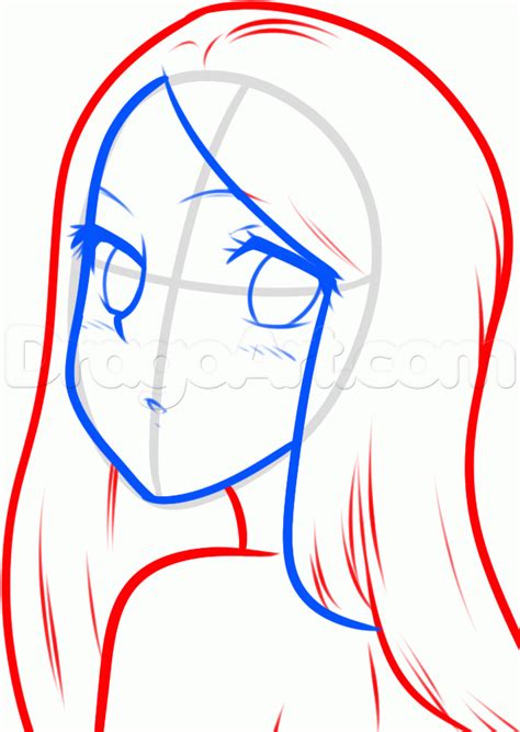 See more ideas about drawings, drawing tutorial, anime drawings. How to Draw a Simple Anime Girl, Step by Step, Anime ...