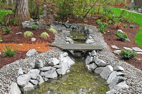 When planning the landscape for a new or existing garden, you might need to work around a drainage swale. Creative of Backyard Drainage Ideas Creative Landscape ...