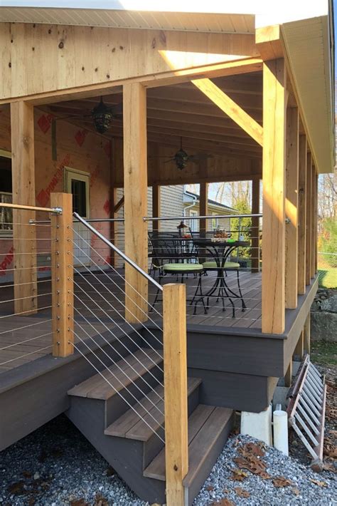 Incredible Diy Cable Railing Metal Posts Ideas Boost Wiring