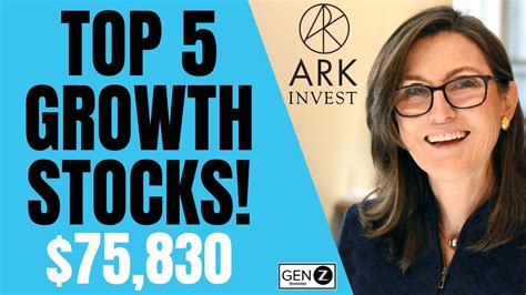 Ark Invest Top 5 Growth Stocks Arkk Top 5 Holdings Youtube