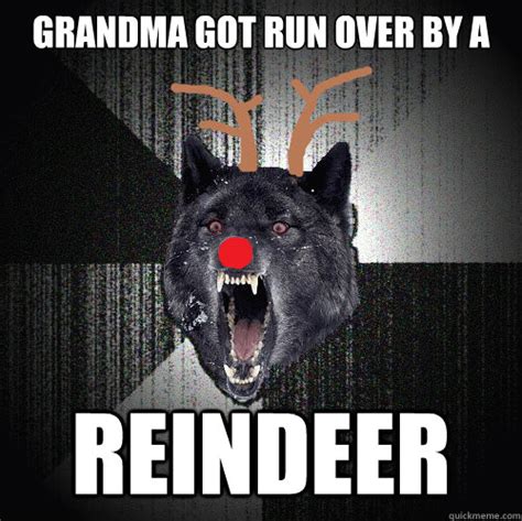 grandma got run over by a reindeer misc quickmeme