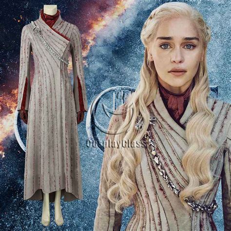 Game Of Thrones Season 8 Daenerys Targaryen Cosplay Costume Cos12790 1