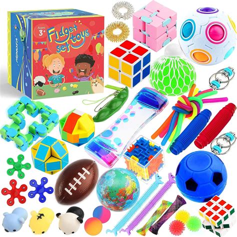Buy Sensory Toys Set 38 Pack Stress Relief Fidget Hand Toys For Adults