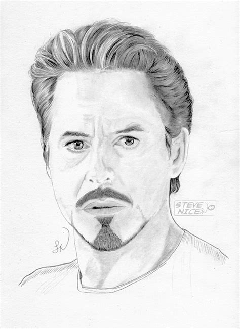 My step by step drawing tutorials guide viewers through each and every line from start to finish. Tony Stark by Steve-Nice on DeviantArt