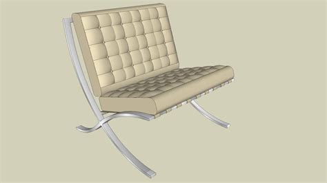 Barcelona Chair 3d Warehouse