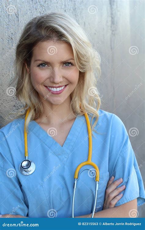 Blonde Nurse Telegraph