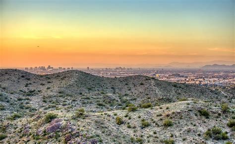 Phoenix Sunset Skyline Photograph By Anthony Giammarino
