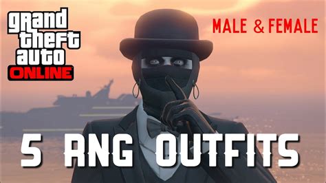 Gta 5 Online 5 Easy Tryhard Rng Outfits Male And Female Using