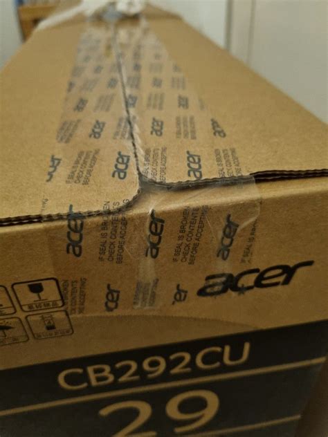 Acer Cb2 Series Professional Monitor Cb292cu 29 Inch Uwfhd Ips Type