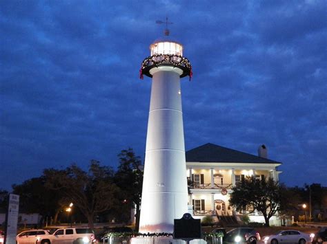 Biloxi Mississippi Lighthouse Lighthouse Biloxi Building