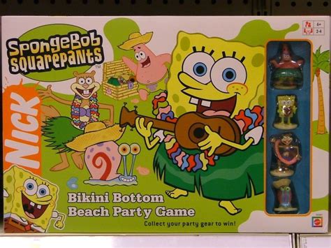 Spongebob Square Pants Bikini Bottom Beach Party Game Games Board Games My Xxx Hot Girl