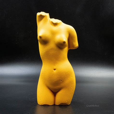 Nude Female Body Torso Statue Ancient Greek Art Sculpture Greek Decor Nude Erotic Art Decor