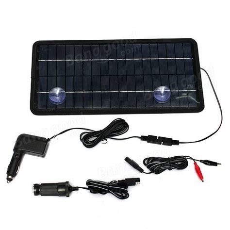 Will a 12 volt charger charge a car battery? 12 Volt 8.5W Solar Panel Battery Charger Sale - Banggood.com