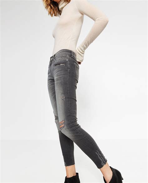 ZARA - SALE - MID-RISE SKINNY JEANS | Mid rise skinny jeans, Skinny jeans, Skinny