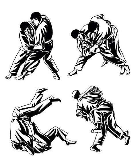 140 Judo Throw Ilustrações Gráficos Vetoriais E Arte Em Clipes