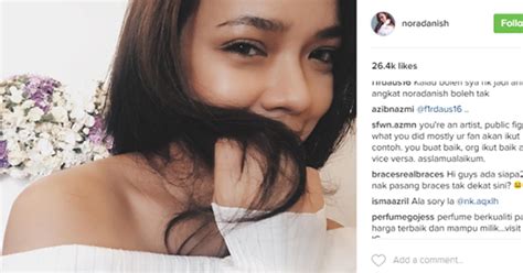 Nora Danish Belanja Gambar Separuh Bogel Di Instagram