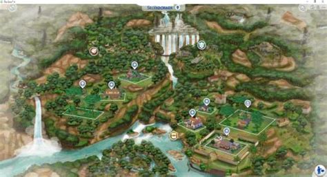 Sims 4 Game Map World Pack Objets Luniversims