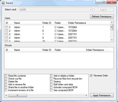 2020 Api Get And Set Folder Permissions Example Vbnet