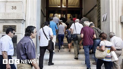 Greek Debt Crisis Banks Reopen Amid Tax Rise Bbc News