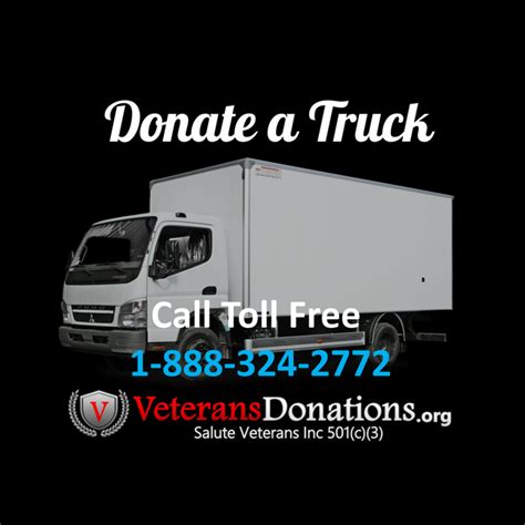 Donate A Truck Support Veterans Get The Max Tax Deduction