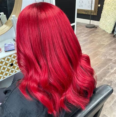 vibrant red hair in 2020 vibrant red hair professional hair color hair creations