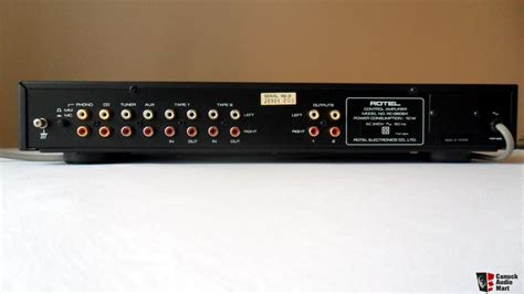 Rotel Rc 960bx Preamp And Rotel Rb 970 Amp Photo 358273 Canuck Audio