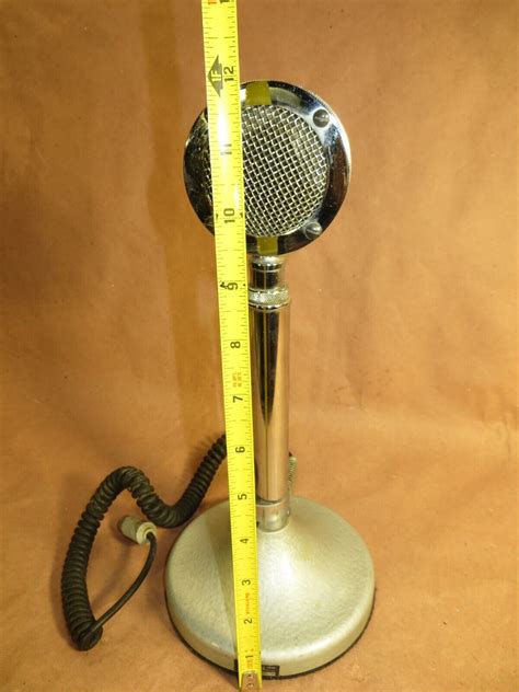 Vintage Astatic D 104 Microphone With T Ug9 Stand ~ Tested ~working Ebay