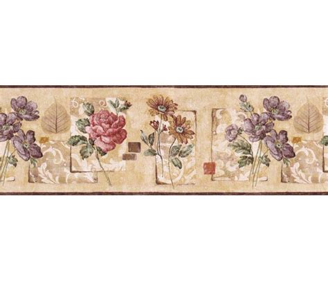 Floral Wallpaper Border Gs96031b