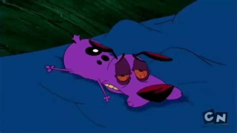 Courage The Cowardly Dog Courage Had A Bad Nightmare By Shed 17 For