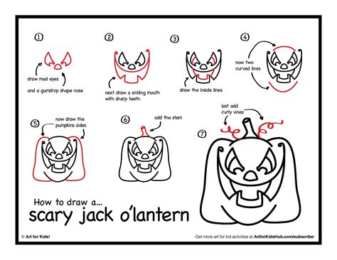 Https://tommynaija.com/draw/how To Draw A Scary Jack O Lantern