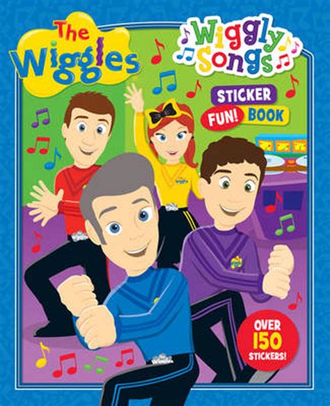 Wiggles Wiggly Songs Sticker Fun Book By The Wiggles English