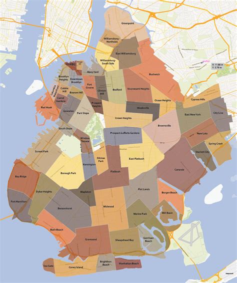 Boerum Hill Brooklyn Map Map Of Beacon