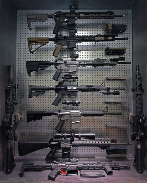 These locking gun racks for wall mounting offers free shipping and are handmade in the u.s.a. POTD: DIY Gun Rack Display -The Firearm Blog