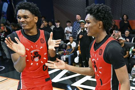 Nba Draft 2023 Thompson Twins Finally Separate And Make Draft History