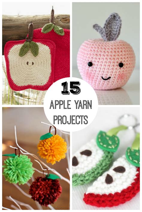 15 Apple Yarn Projects To Make Make And Takes