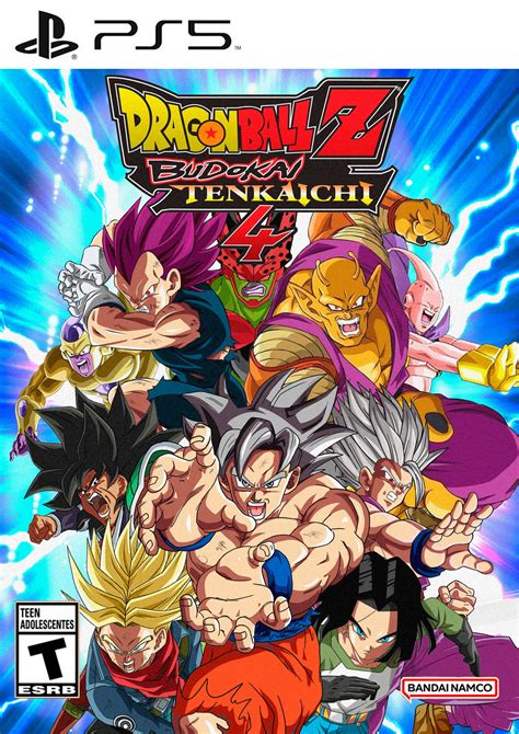 Dragon Ball Budokai Tenkaichi 4 Cover By Federojas On Deviantart