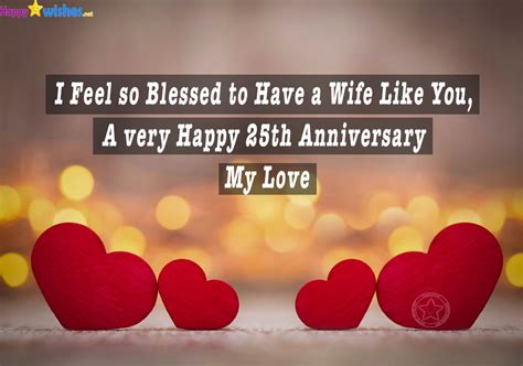 Happy 25th Anniversary Wishes For Wedding Quotes Messages Status Images The Birthday Wishes