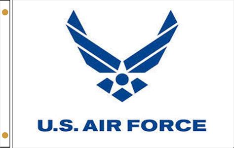 Us Air Force Logo Flag Made In Usa