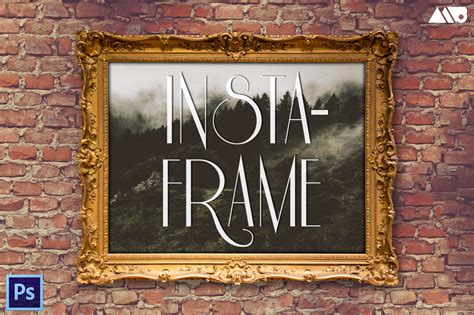 insta frame frame mockup kit product mockups  creative market