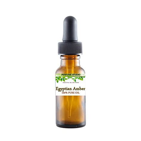 Egyptian Amber Oil Packaged In A 15 Ml Amber Glass Dropper Bottle