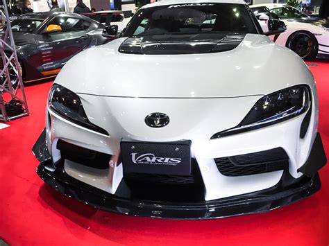 Varis 2019 2021 Toyota Supra A90 Arising I Carbon Fiber Front Spoiler